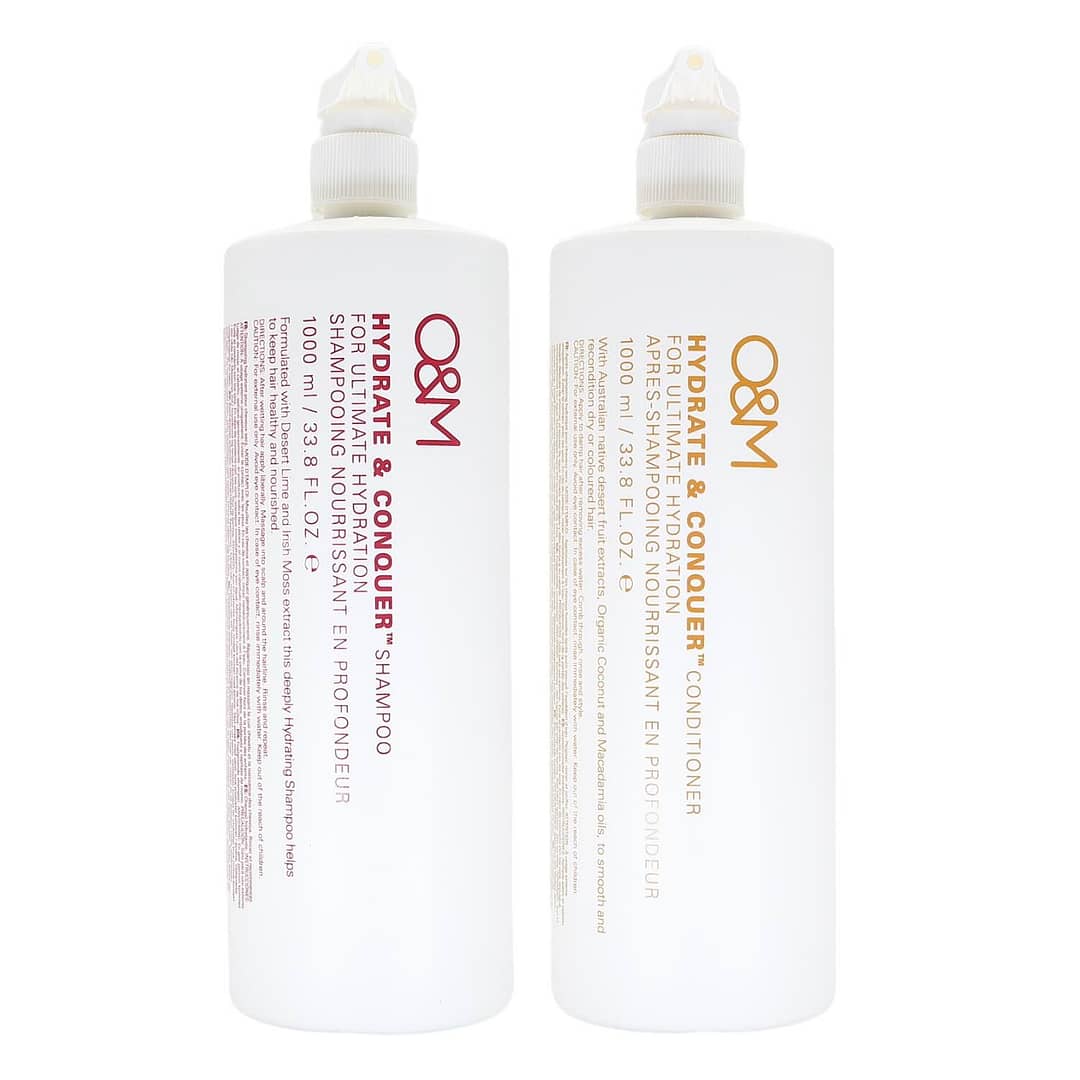 O&M Hydrate & Conquer Shampoo 1L